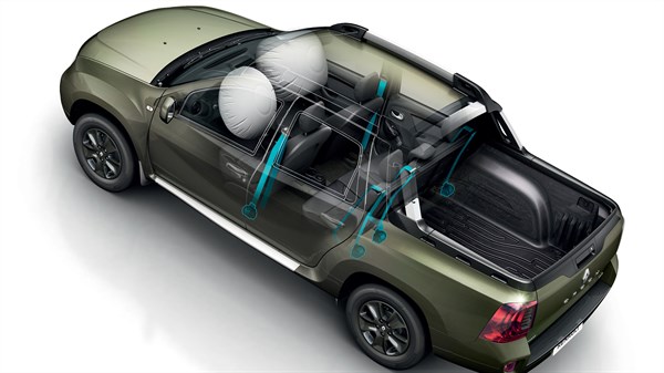 Renault Duster Oroch - airbags  de sécurité